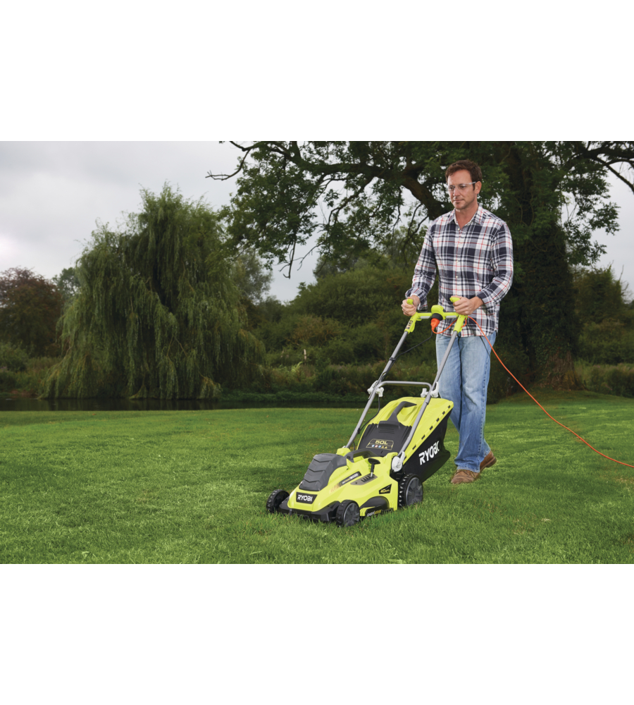 TAGLIAERBA ELETTRICO RYOBI RLM18E40H  TAGLIO 40CM 1800W