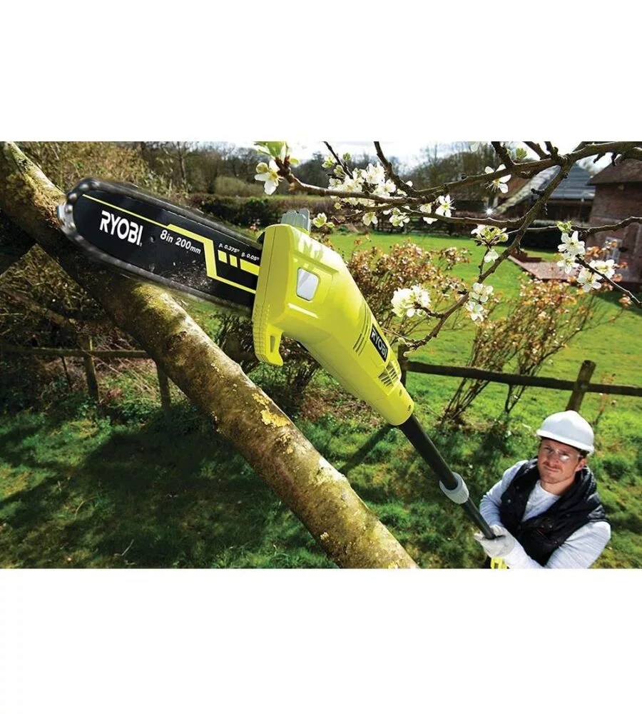 POTATORE A CATENA TELESCOPICO ELETTRICO RYOBI "RPP750S" BARRA 20 CM 750 W
