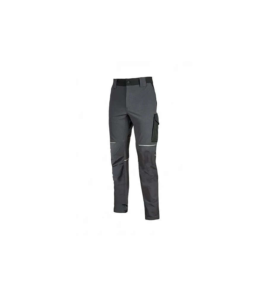 PANTALONE WORLD ASPHALT GREY U-POWER - TAGLIA XL