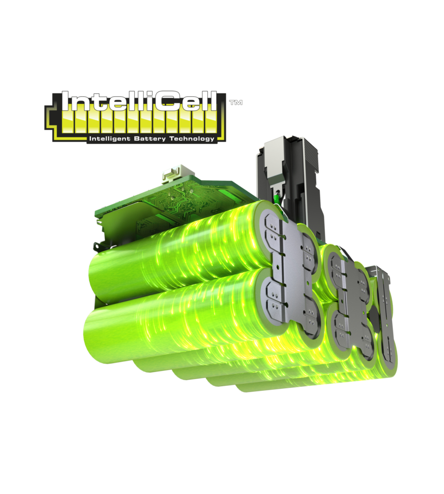 KIT CARICABATTERIE SINGOLO E BATTERIA DI RICAMBIO RYOBI "RC18120-140X" 18V 4AH