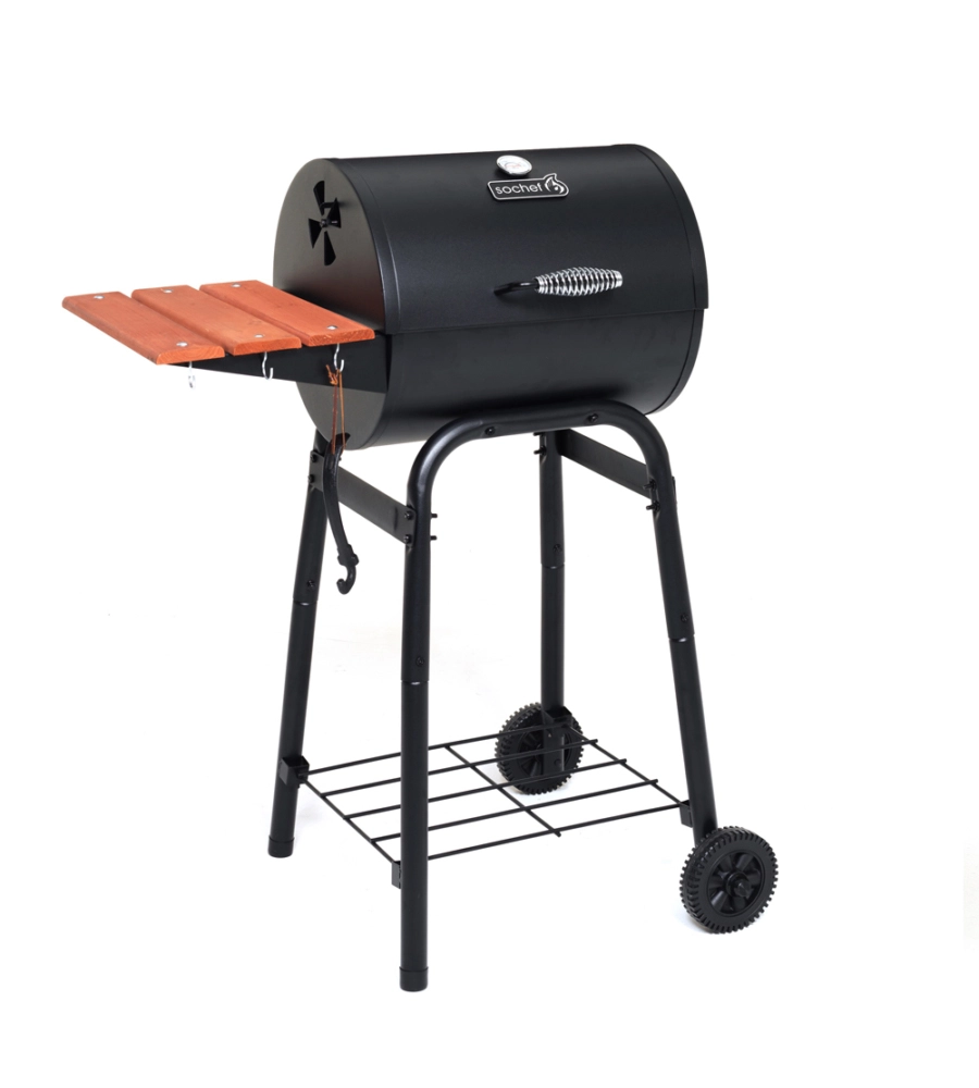BARBECUE A CARBONELLA SOCHEF "PEDRO 45" CON GRIGLIA IN ACCIAIO 80X60X105 CM