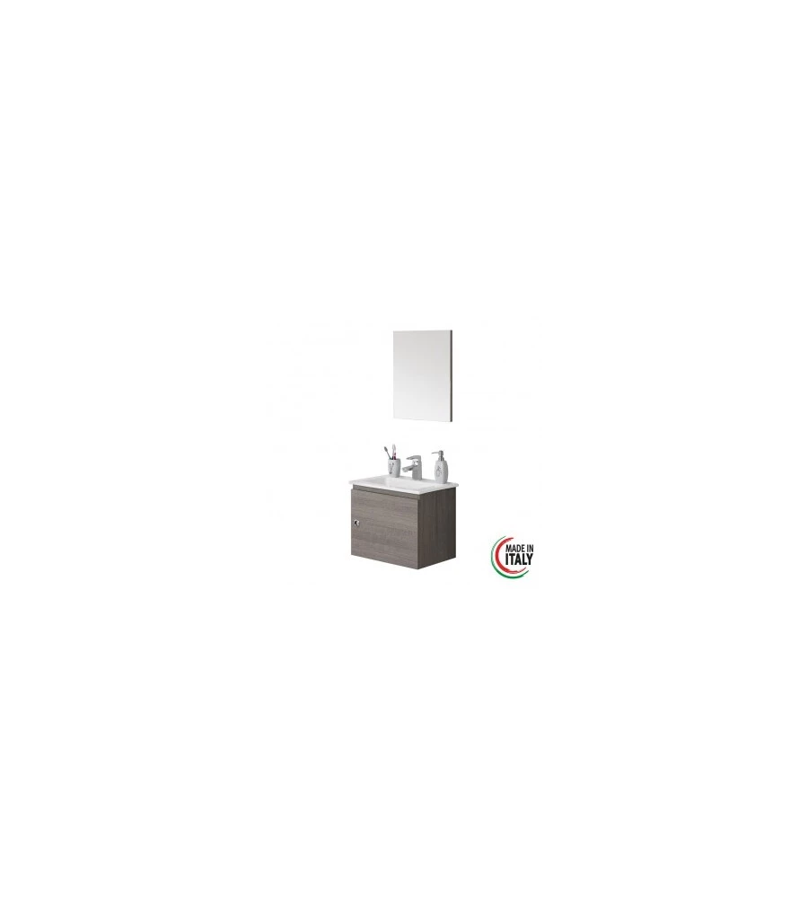 MOBILE BAGNO "PETIT" ROVERE SCURO, 50X36X42 CM
