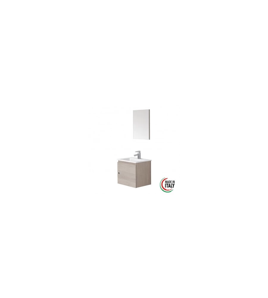 MOBILE BAGNO "PETIT" ROVERE CHIARO, 50X36X42 CM