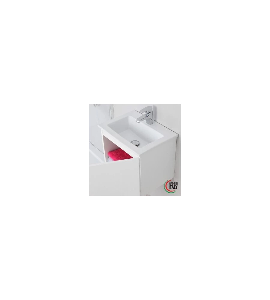 MOBILE BAGNO "PETIT" BIANCO, 50X36X42 CM