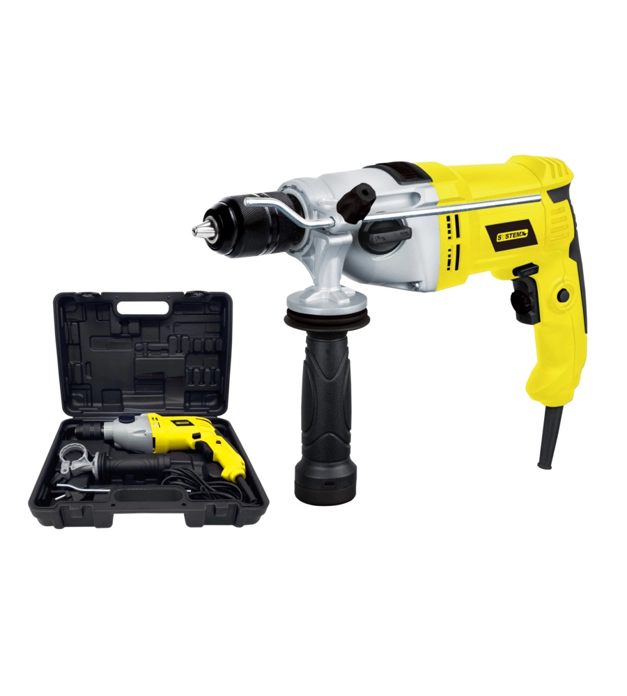 KIT VALIGETTA CON TRAPANO A PERCUSSIONE ELETTRICO SYSTEM+ 850 W