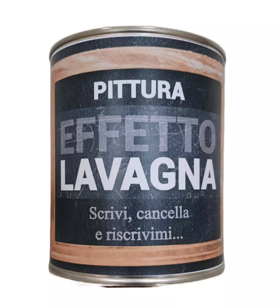 PITTURA ALL'ACQUA EFFETTO LAVAGNA, 500 ML