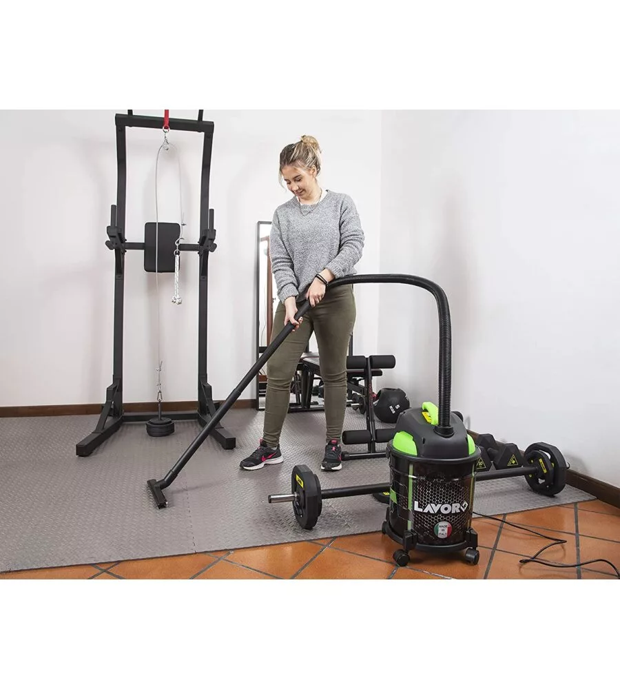 ASPIRATORE SOLIDI E LIQUIDI ELETTRICO LAVOR "RUDY 1200S" 1200W 20 LT 35 L/S