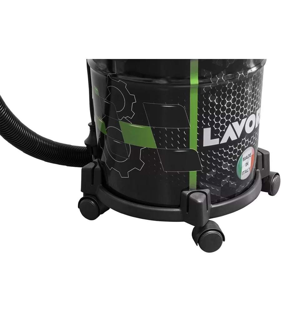 ASPIRATORE SOLIDI E LIQUIDI ELETTRICO LAVOR "RUDY 1200S" 1200W 20 LT 35 L/S