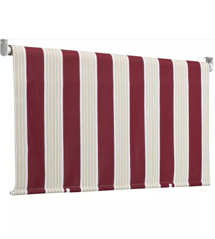 TENDA DA SOLE A CADUTA ESSENZA RIGHE BORDEAUX H 250X150 CM