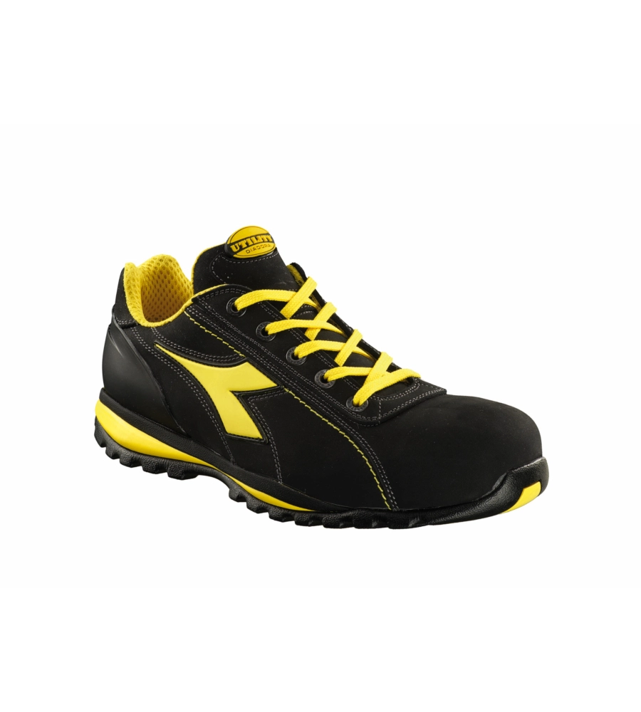 DIADORA SCARPE DA LAVORO ANTINFORTUNISTICHE GLOVE LOW S3 NERO, TG 41