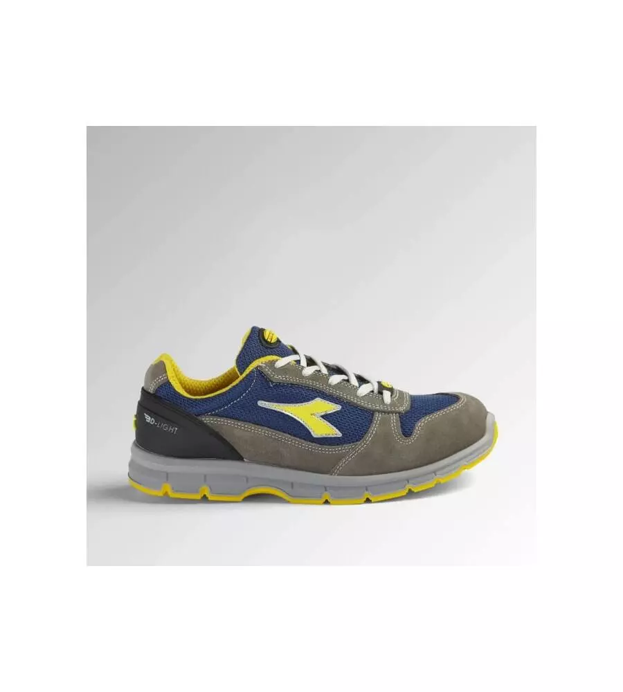 DIADORA SCARPE DA LAVORO ANTINFORTUNISTICHE RUN G TEXTILE LOW S1P CASTLE, TG 46