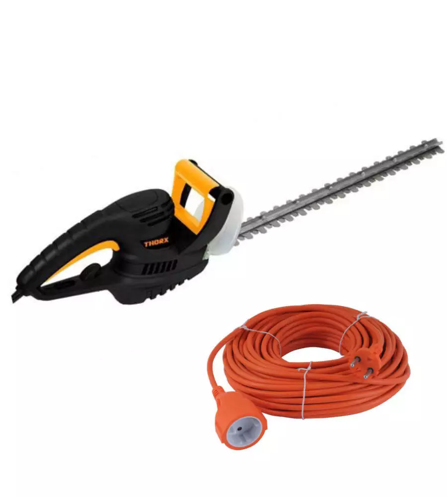 TAGLIASIEPI ELETTRICO THORX LAMA 61 CM 600 W + PROLUNGA 25 MT