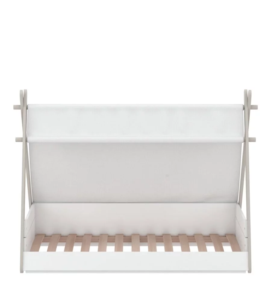 LETTO SINGOLO PER BAMBINI A TENDA 95,6X159,5X107,7 CM