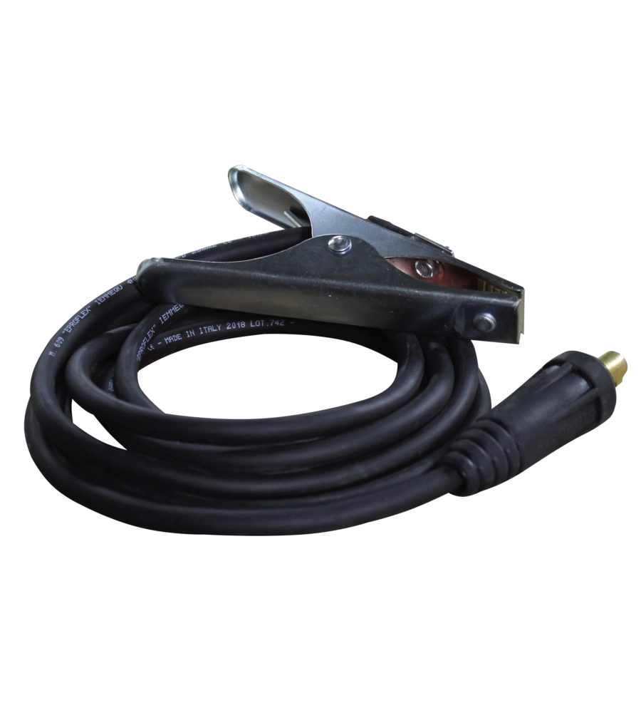KIT PINZA MASSA CON CAVO PER SALDATRICE CAT DZ 261 MADE IN ITALY