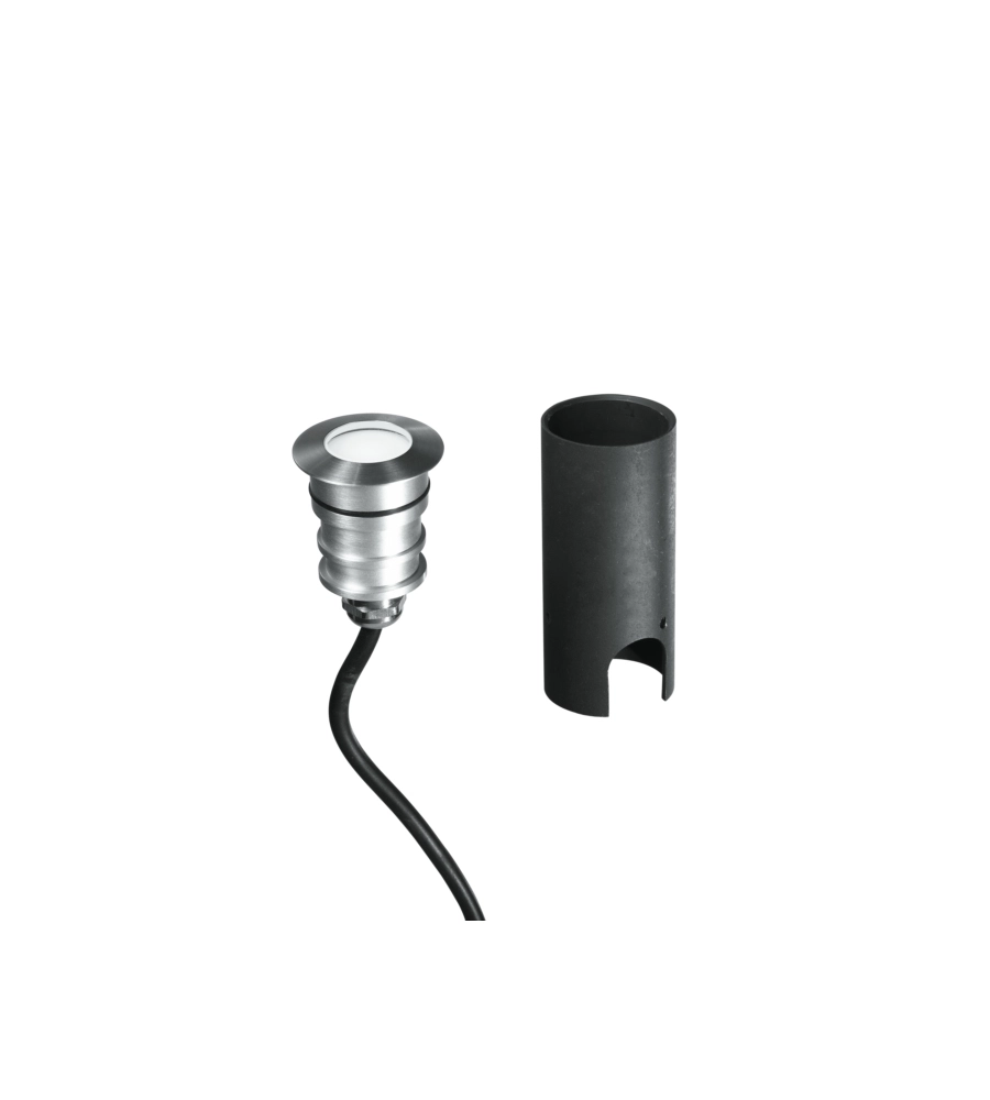 FARETTO AD INCASSO CALPESTABILE "IMPACT" LUCE FREDDA, Ø40 MM