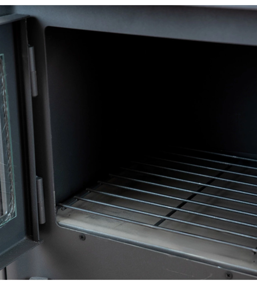 STUFA A LEGNA CON FORNO IGNIP "ROMA" BEIGE 12 KW