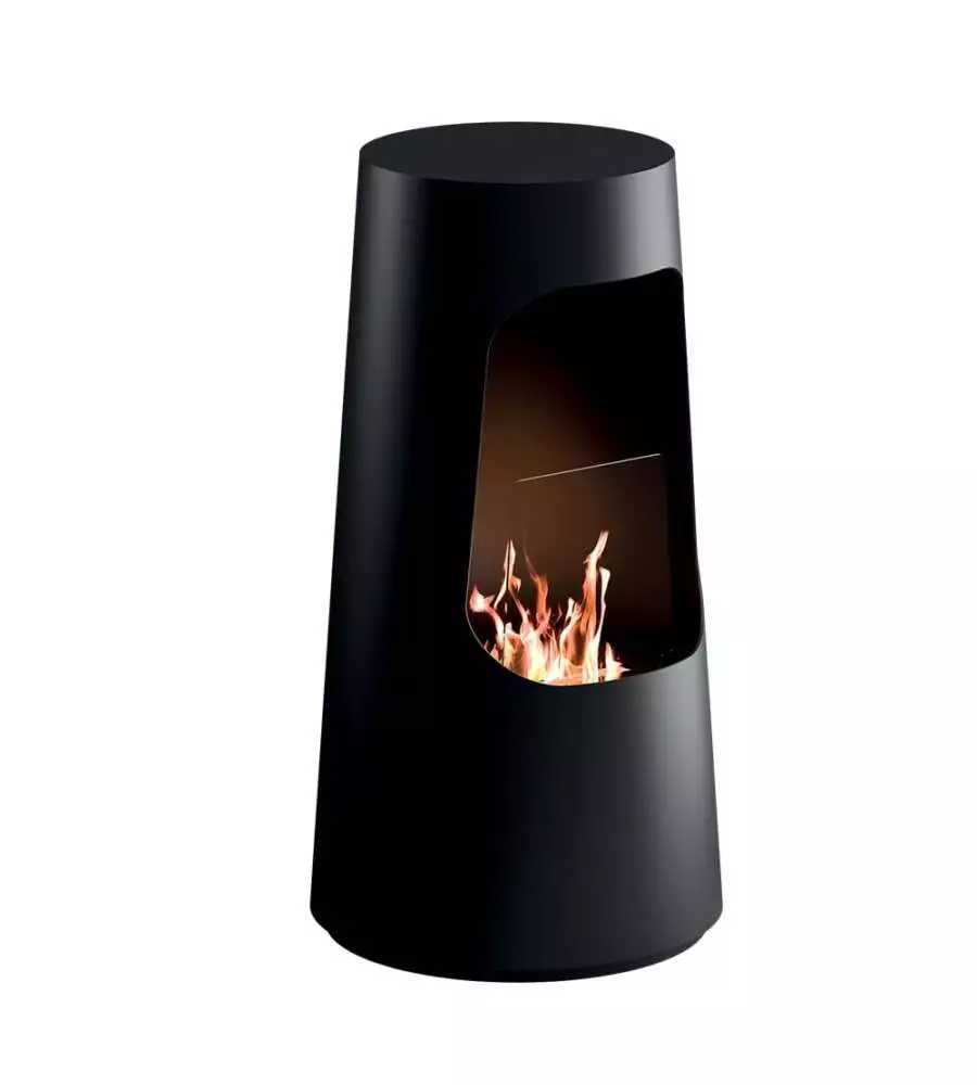 BIOCAMINO DA PAVIMENTO "DUBAI" NERO 2500 W
