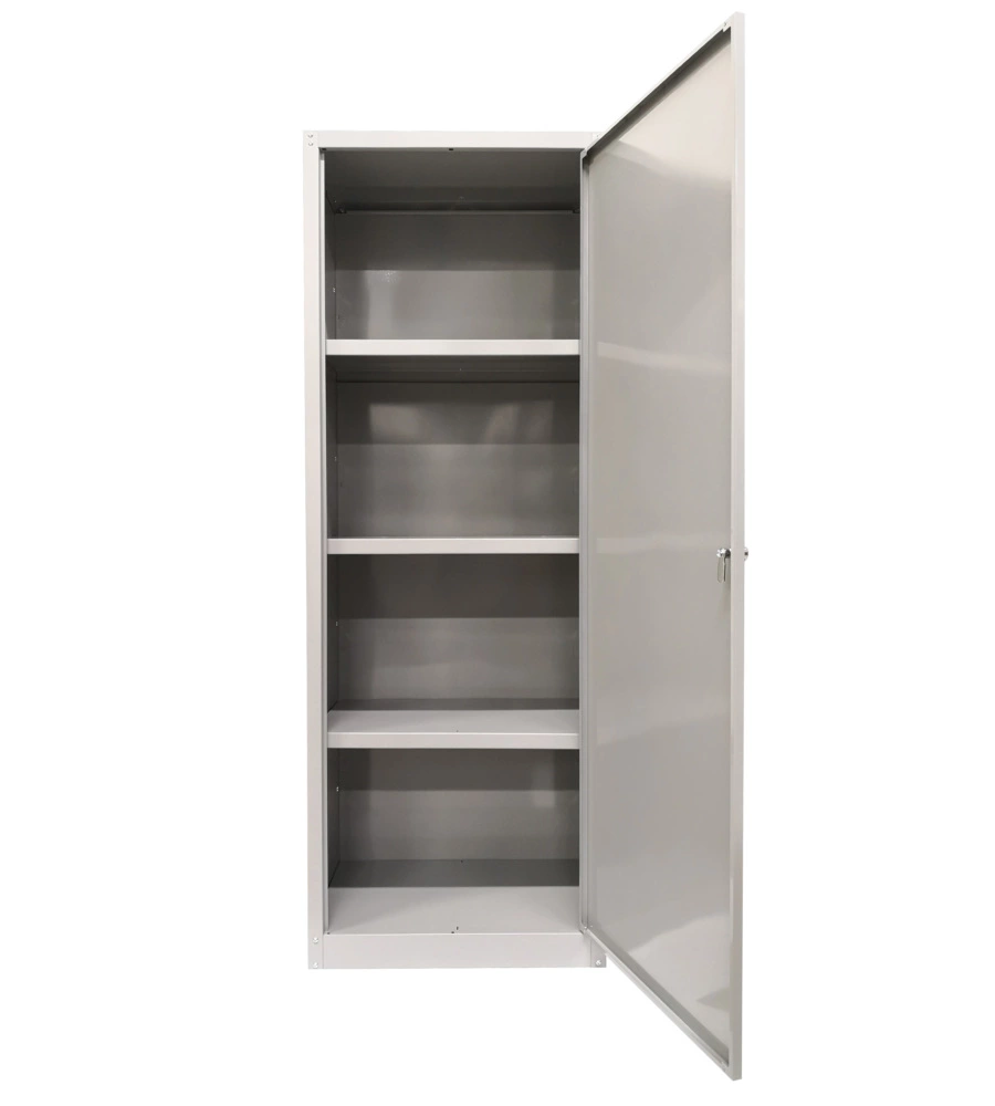 ARMADIO MULTIUSO IN METALLO GRIMA CON 3 PIANI, 60X40X167 CM