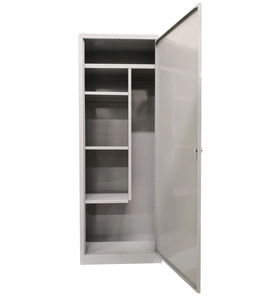 ARMADIO PORTASCOPE IN METALLO GRIMA, 60X40X167 CM