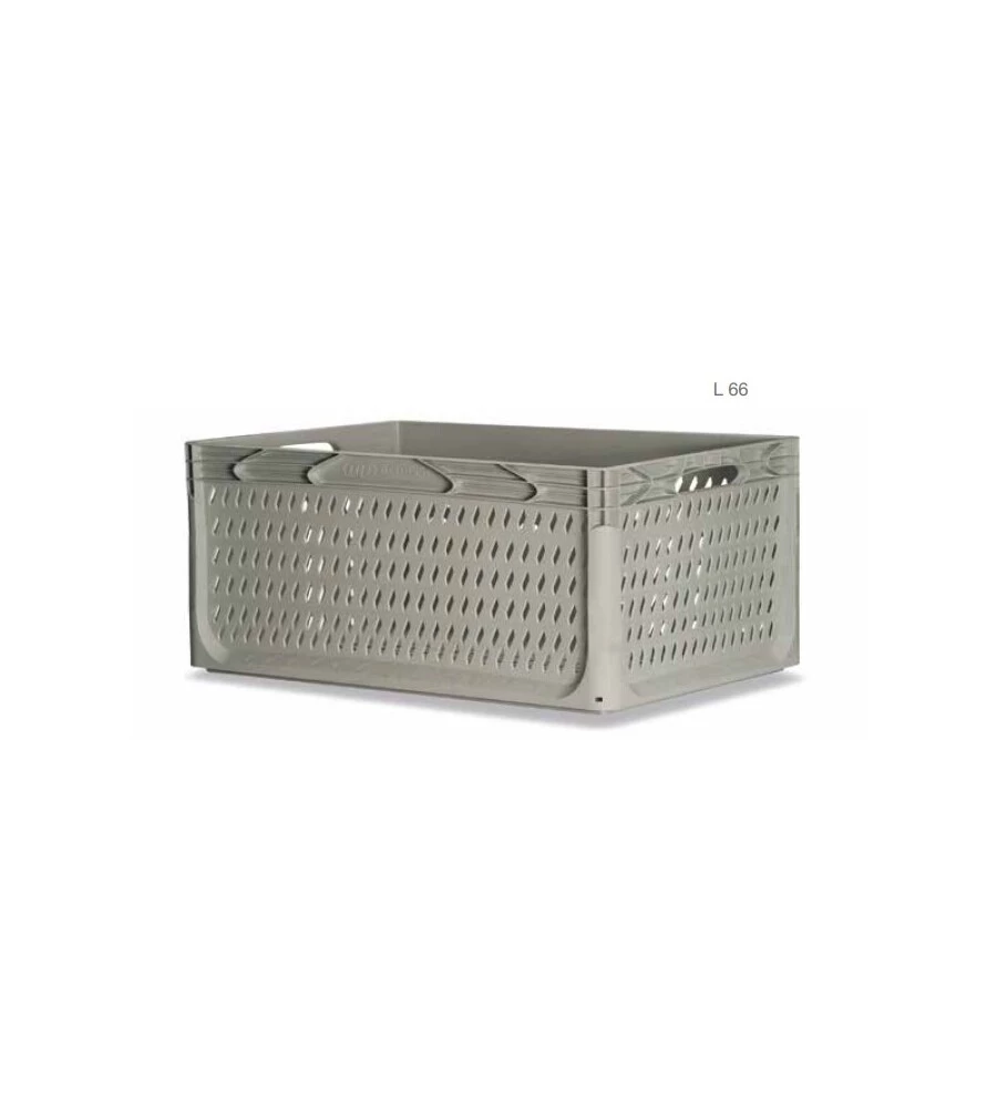 CONTENITORE MULTIUSO GRIGLIATO ART PLAST - 60X40X32 CM