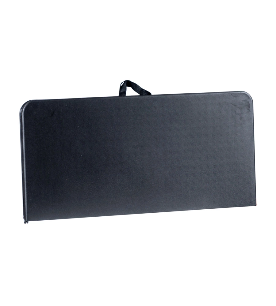 SET DA CAMPEGGIO PIEGHEVOLE EUROGARDEN IN POLIETILENE NERO 4 SEDUTE E TAVOLO