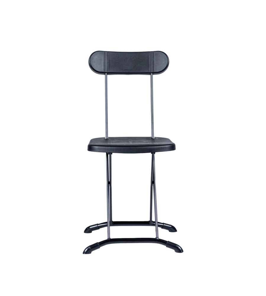 SET DA CAMPEGGIO PIEGHEVOLE EUROGARDEN IN POLIETILENE NERO 4 SEDUTE E TAVOLO