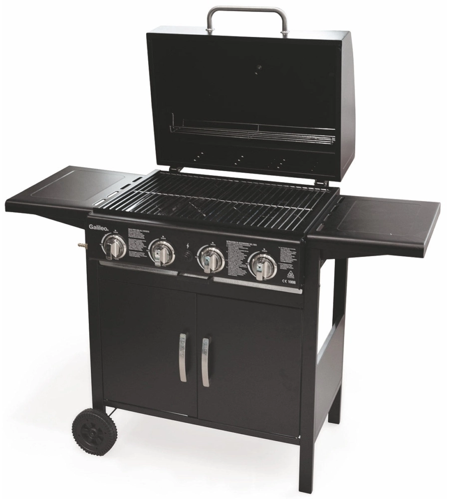 BARBECUE A GAS GALILEO 4 BRUCIATORI 12KW