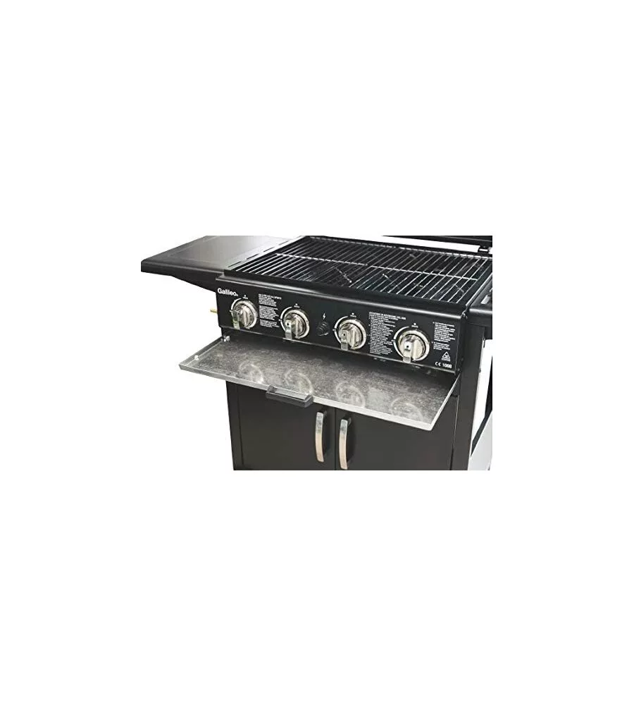 BARBECUE A GAS GALILEO 4 BRUCIATORI 12KW
