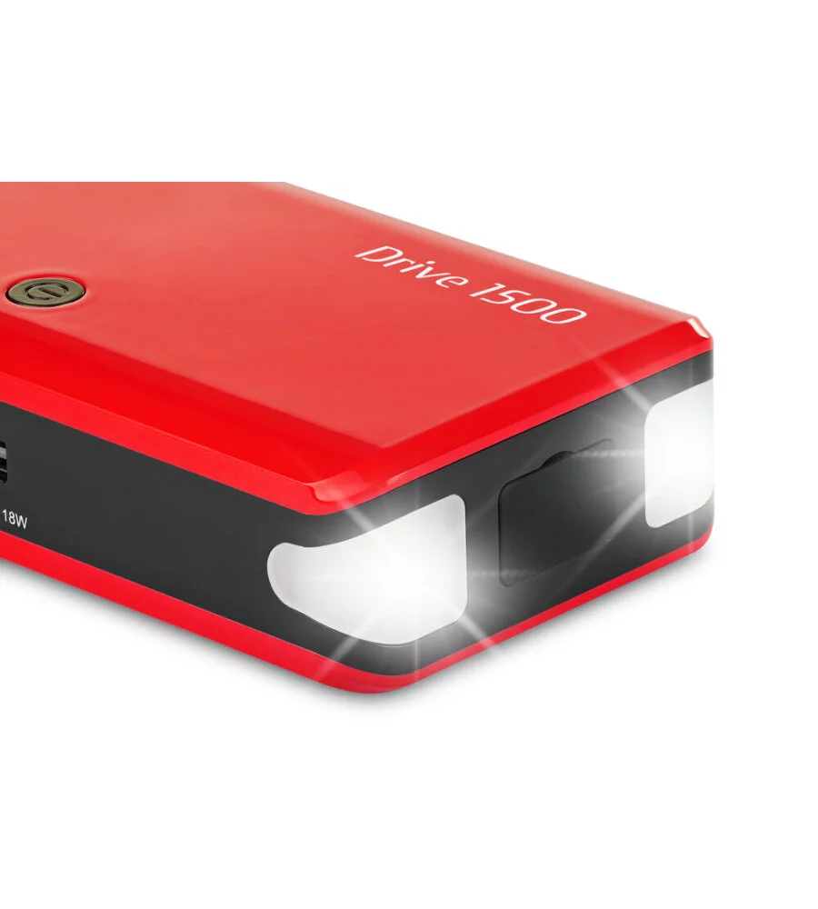 AVVIATORE BOOSTER PORTATILE DRIVE 1500 TELWIN PER AUTO E MOTO