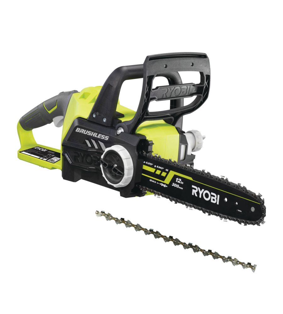 MOTOSEGA A BATTERIA RYOBI "OCS1830" BARRA 30 CM 18V, SOLO CORPO MACCHINA