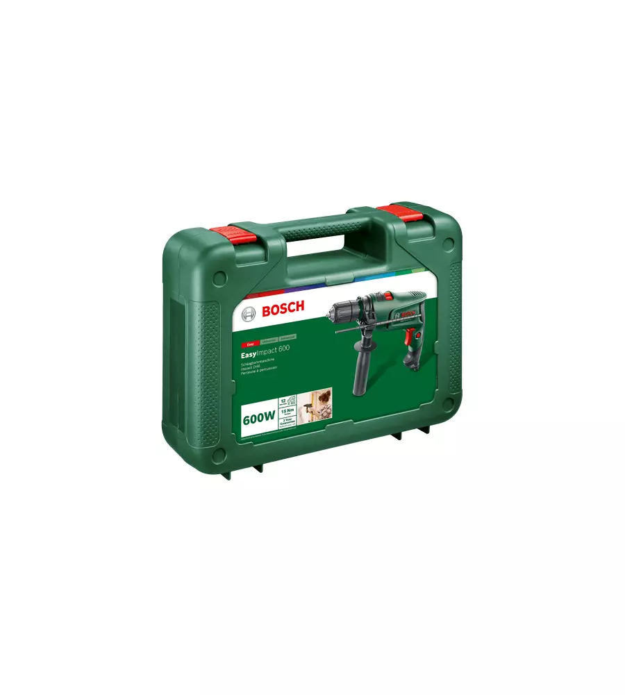 KIT VALIGETTA TRAPANO BATTENTE ELETTRICO BOSCH "EASY IMPACT" 600 W