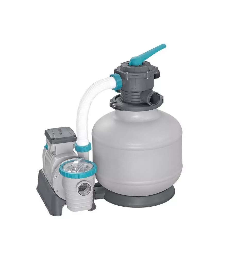 POMPA DI FILTRAGGIO A SABBIA BESTWAY PER PISCINE DA 11.355 LITRI/ORA  - COD. 58515