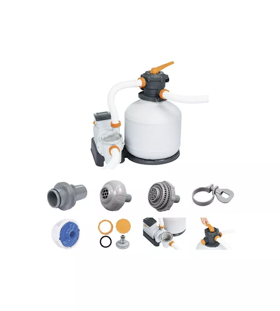 POMPA FILTRO A SABBIA BESTWAY "FLOWCLEAR" DA 11.355 L/H