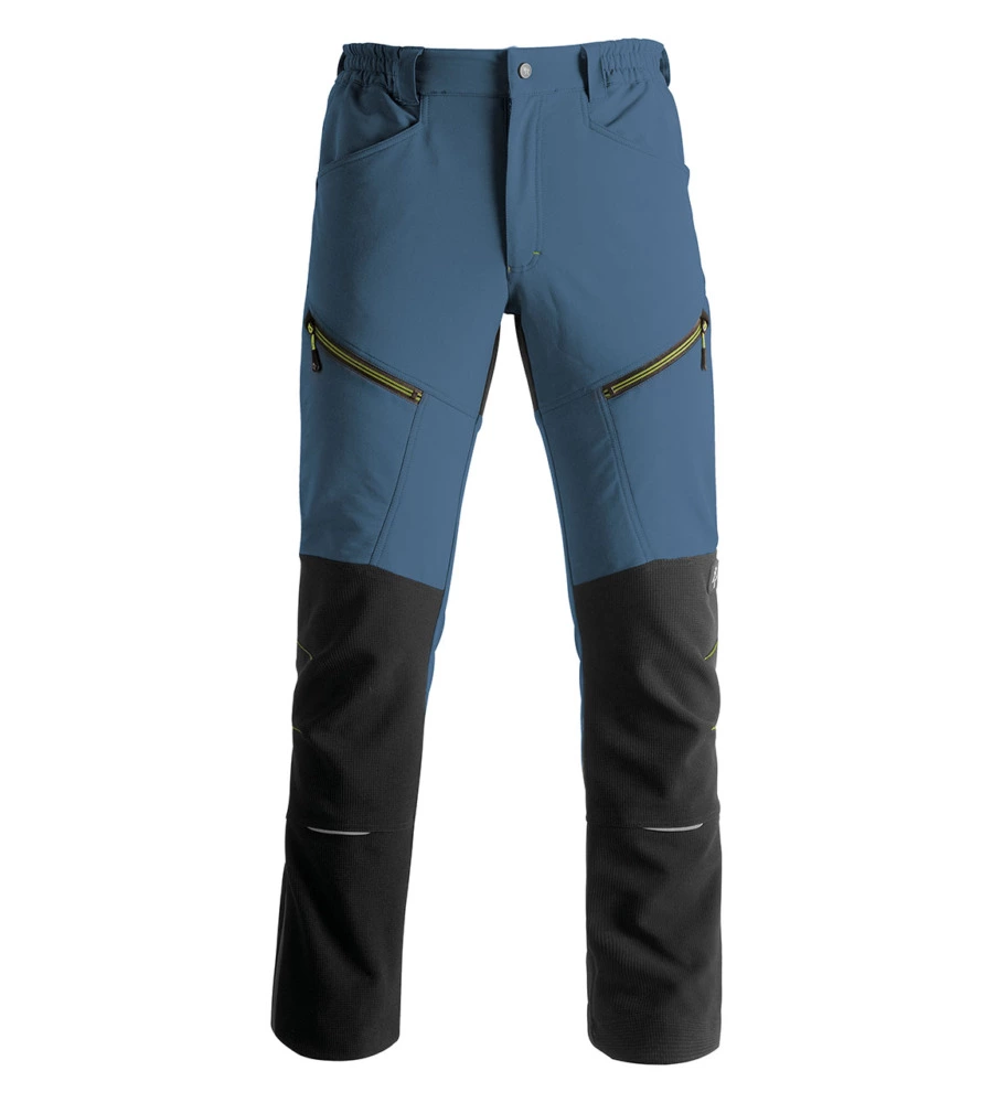 PANTALONI DA LAVORO VERTICAL AVIO/NERO, TG XXXL - KAPRIOL
