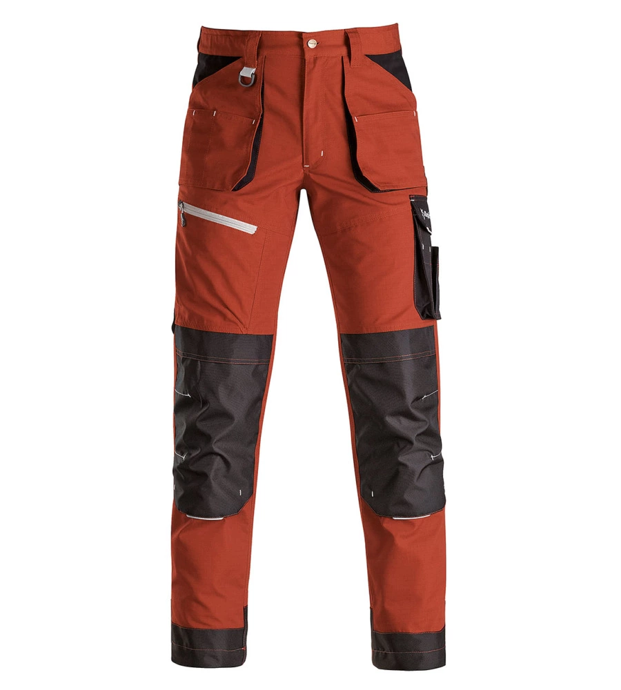 KAPRIOL PANTALONE DA LAVORO "DYNAMIC" ARTIGIANO RUGGINE/NERO, TG XL
