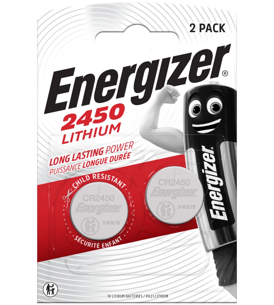 BATTERIA AL LITIO ENERGIZER 2450 2 PEZZI