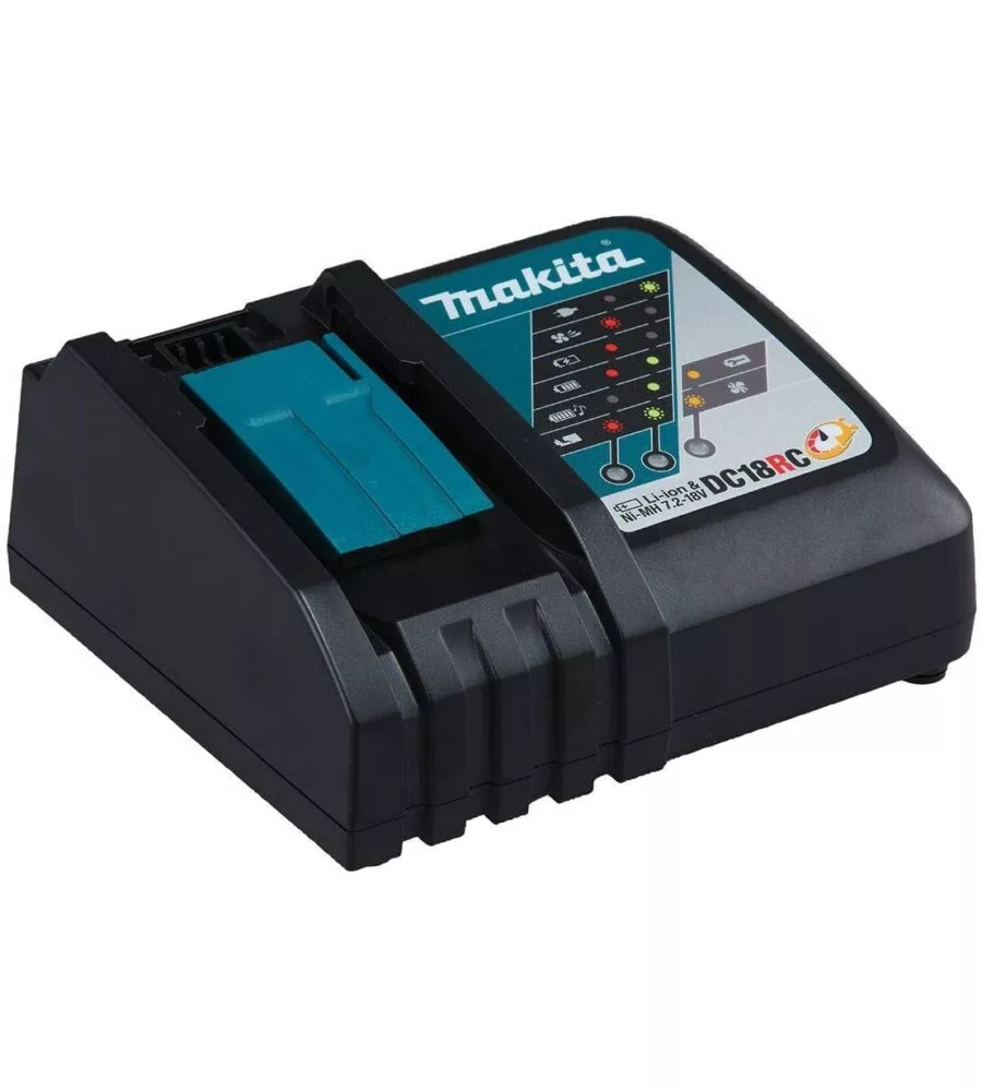 CARICABATTERIE SINGOLO MAKITA "DC18RC" 18V
