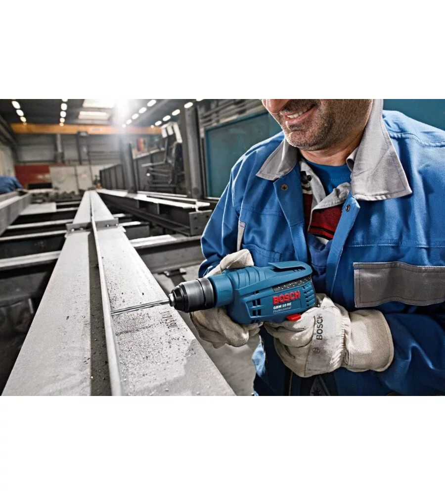 TRAPANO COMPATTO ELETTRICO BOSCH "GBM 10 RE" 600 W