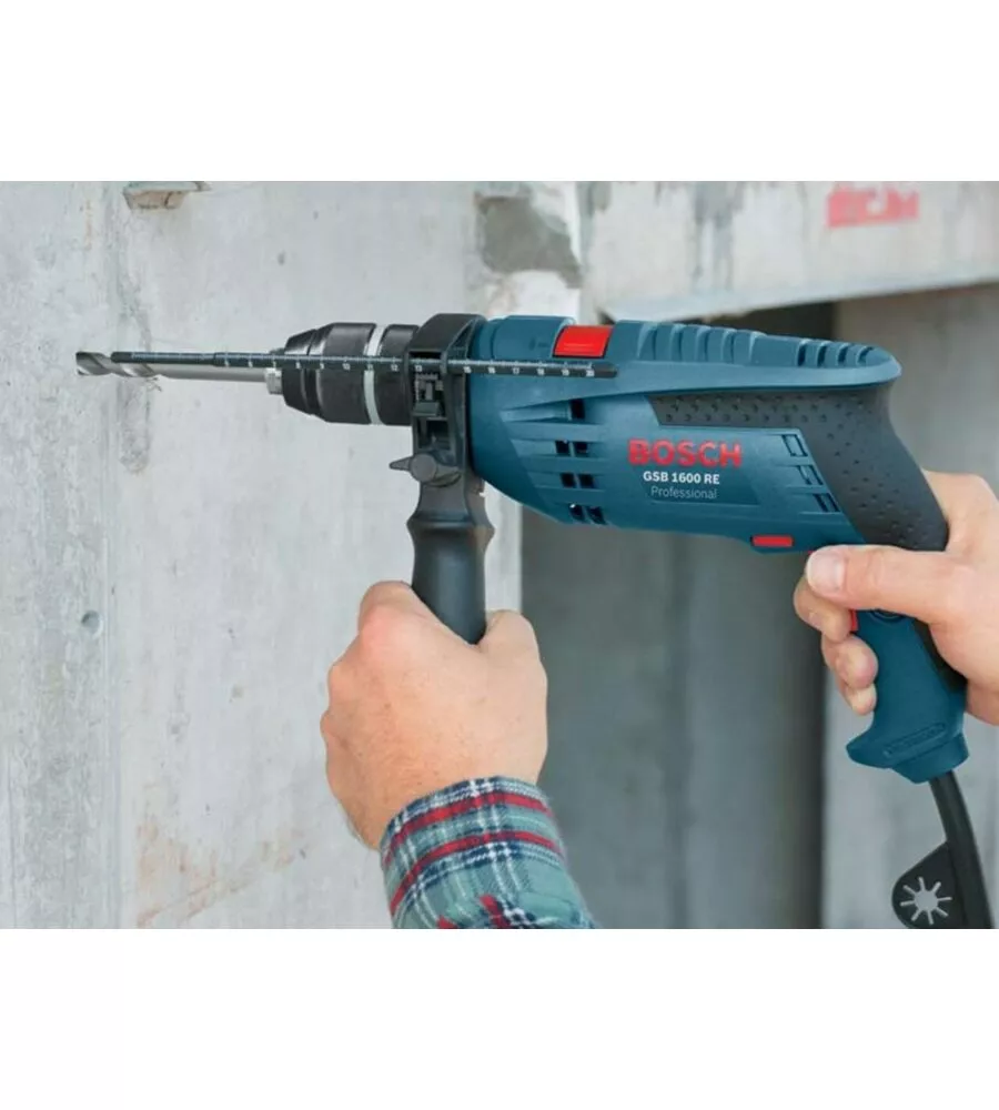 TRAPANO A PERCUSSIONE ELETTRICO BOSCH "GSB 1600 RE" 700 W