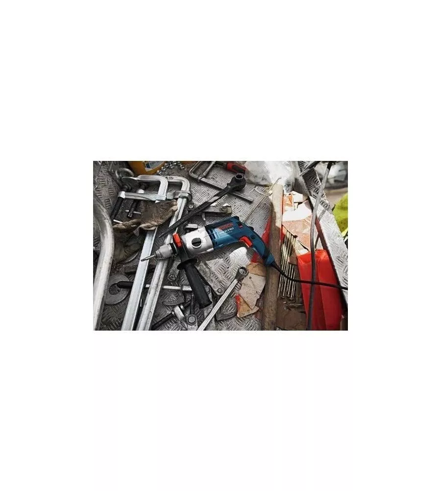 KIT VALIGETTA TRAPANO A PERCUSSIONE ELETTRICO BOSCH "GSB21-2RCT" 1300 W