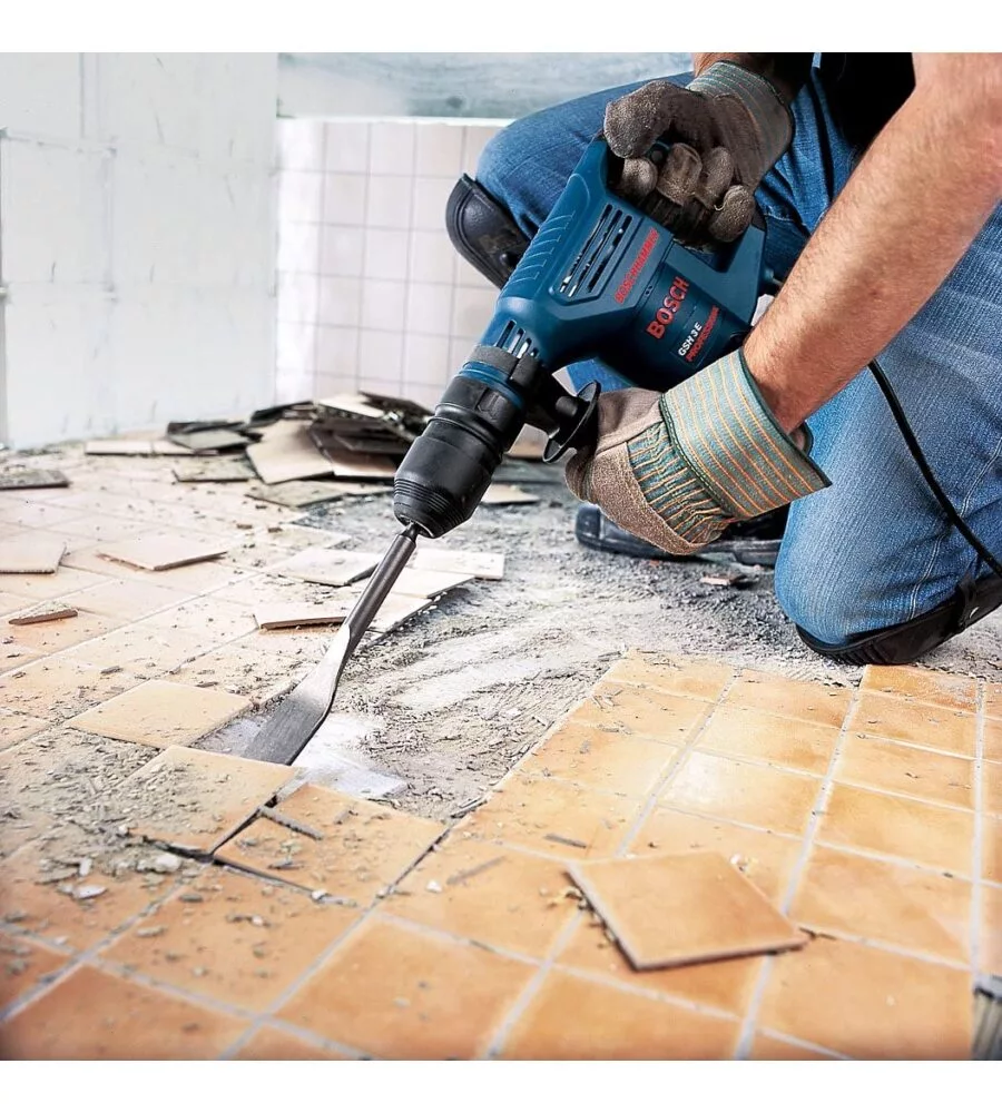 MARTELLO DEMOLITORE SDS PLUS GSH3E 650W PROFESSIONALE BOSCH BLU