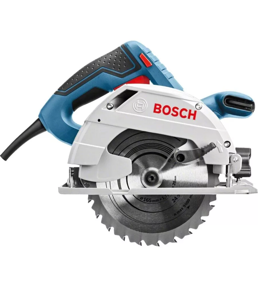 SEGA CIRCOLARE GKS165 1100W PROFESSIONALE BOSCH BLU