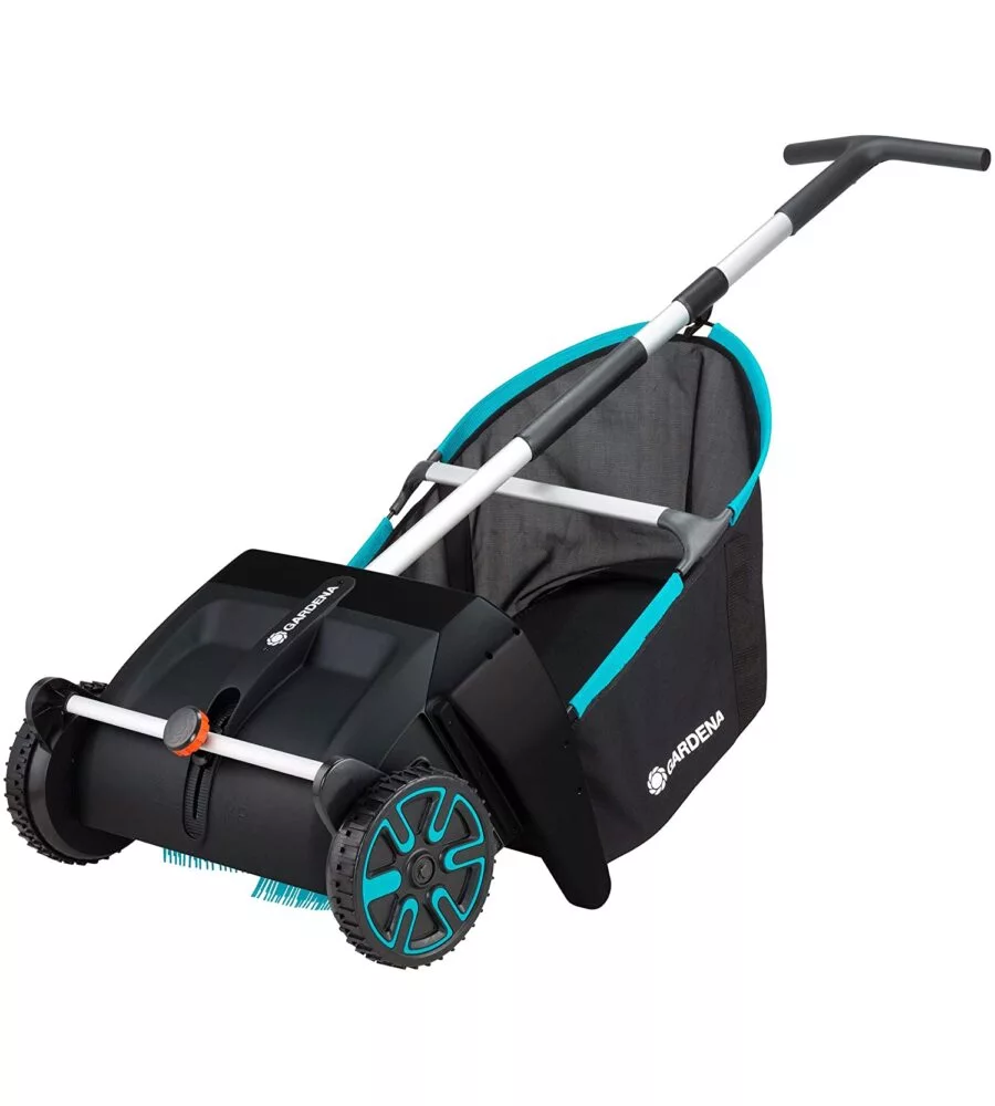 SPAZZATRICE RACCOGLI FOGLIE MANUALE GARDENA "3565-20" LARGHEZZA LAVORO 49 CM