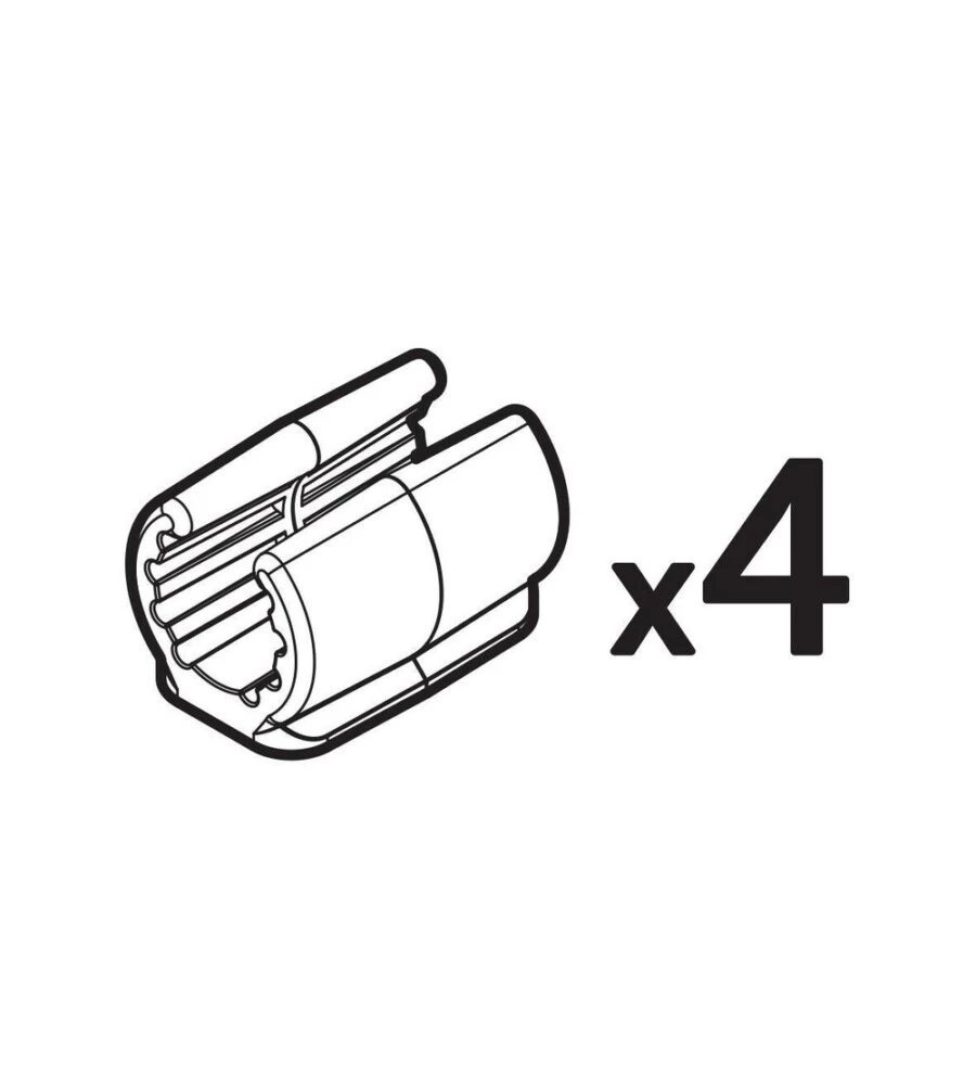 SET 4 APPOGGI DI RICAMBIO PER NITTO, PYRO AND RADIUS