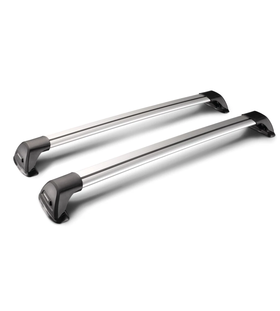 COPPIA BARRE AUTO PORTATUTTO TELESCOPICHE IN ALLUMINIO - 100 CM  Y8050181
