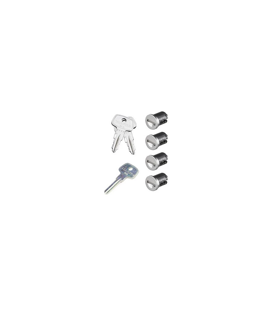 LUCCHETTO E CHIAVE UNIVERSALE SKS LOCK CORE 4 PZ  Y8007204