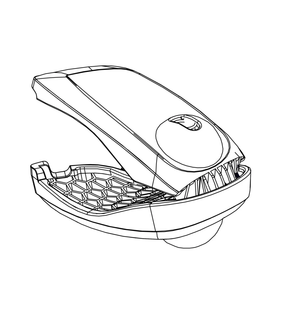 RICAMBIO MORSETTO PER TELAIO PORTABICI FOLDCLICK E JUSTCLICK  YCK622