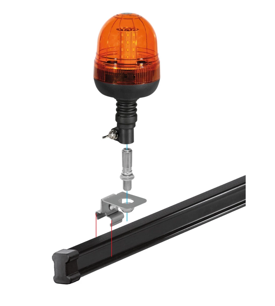 STAFFA ADATTATORE PER BARRE KARGO  N99959