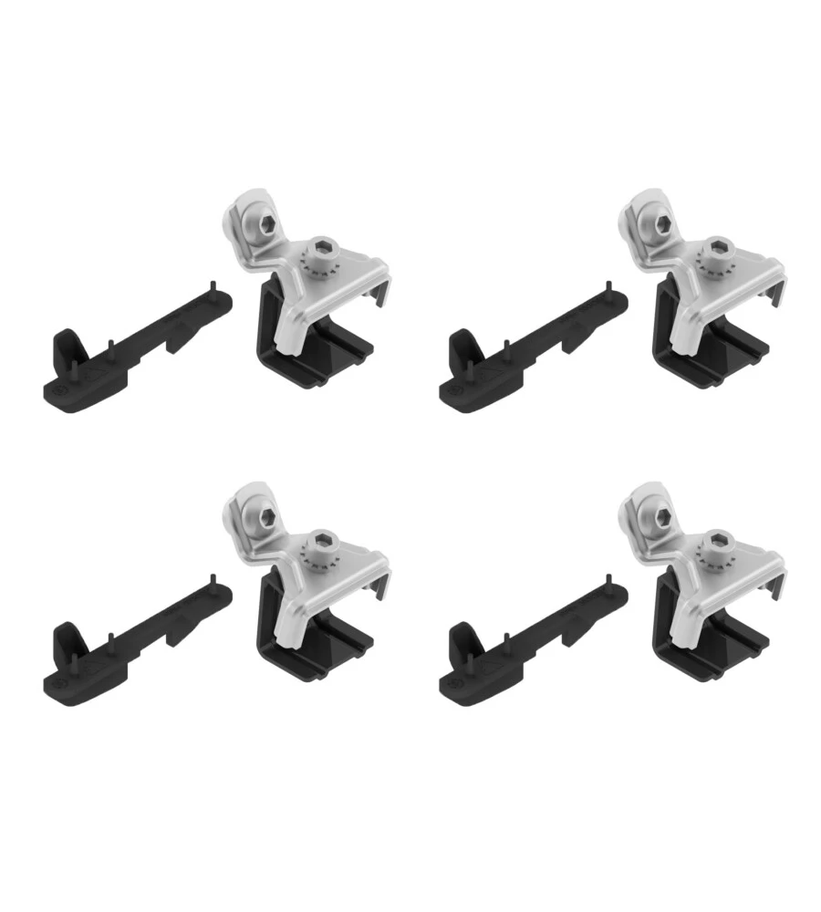 KIT ATTACCHI PER BARRE AUTO PORTATUTTO CLAMP SNAP - K-6  N21416
