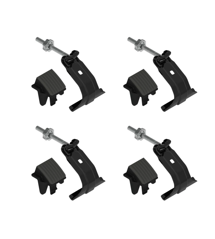 KIT ATTACCHI PER BARRE AUTO PORTATUTTO CLAMP SNAP - K-3  N21413